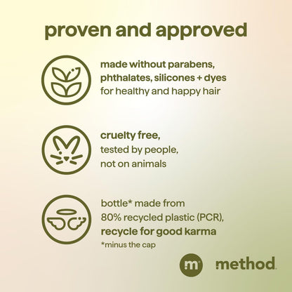 Method Men 2-in-1 Shampoo and Conditioner, Moss + Meadow - 14 oz