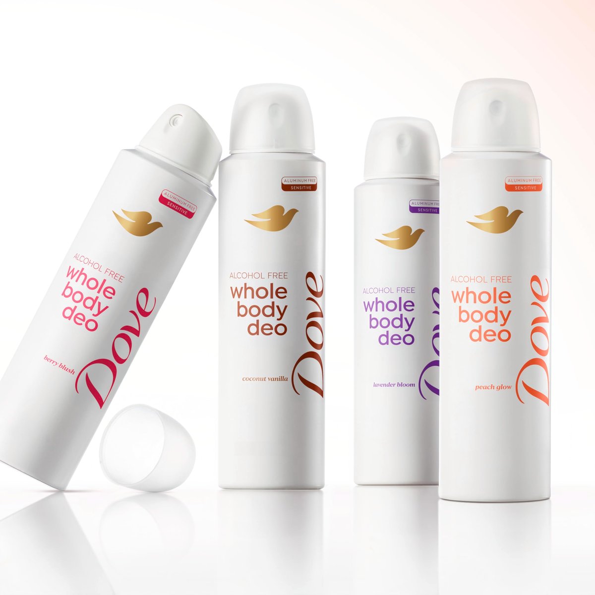 Dove Whole Body Deo Alcohol Free Deodorant Spray for Women, 72-Hour Odor Control, Peach Glow, 4 oz - görsel 14