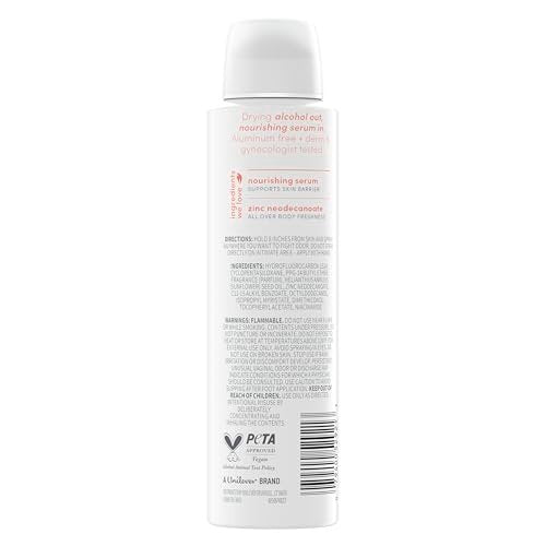 Dove Whole Body Deo Alcohol Free Deodorant Spray for Women, 72-Hour Odor Control, Peach Glow, 4 oz - görsel 3