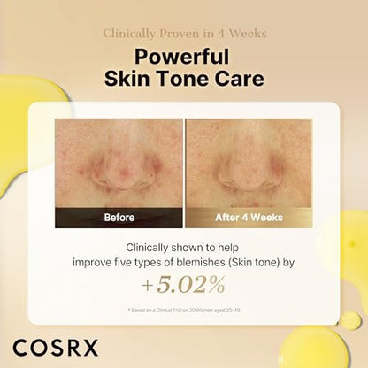 COSRX Advanced Pure Vitamin C 23% Serum with Vitamin E & Glutathione - Renewal Formula, Korean Vitamin C Serum for Fine Lines, Uneven Skin Tone & Dull Skin, 0.7 oz Avelisse