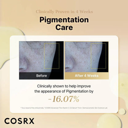 COSRX Pure Vitamin C 13% Serum with Vitamin E & Hyaluronic Acid - Hydrating Korean Facial Serum for Fine Lines, Uneven Skin Tone & Dull Skin, 0.67 fl oz Avelisse