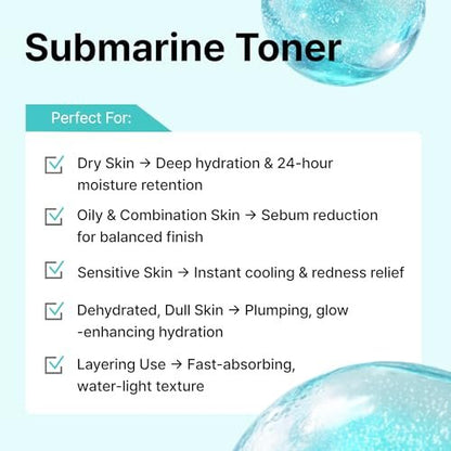 Overlaps 5000ppm Ectoin Calming Toner | Redness Relief & Barrier Repair for Sensitive & Blemish-Prone Skin | Glass Skin Hydration with Hyaluronic Acid & Panthenol | Korean Skincare, 8.45 fl. oz. Avelisse