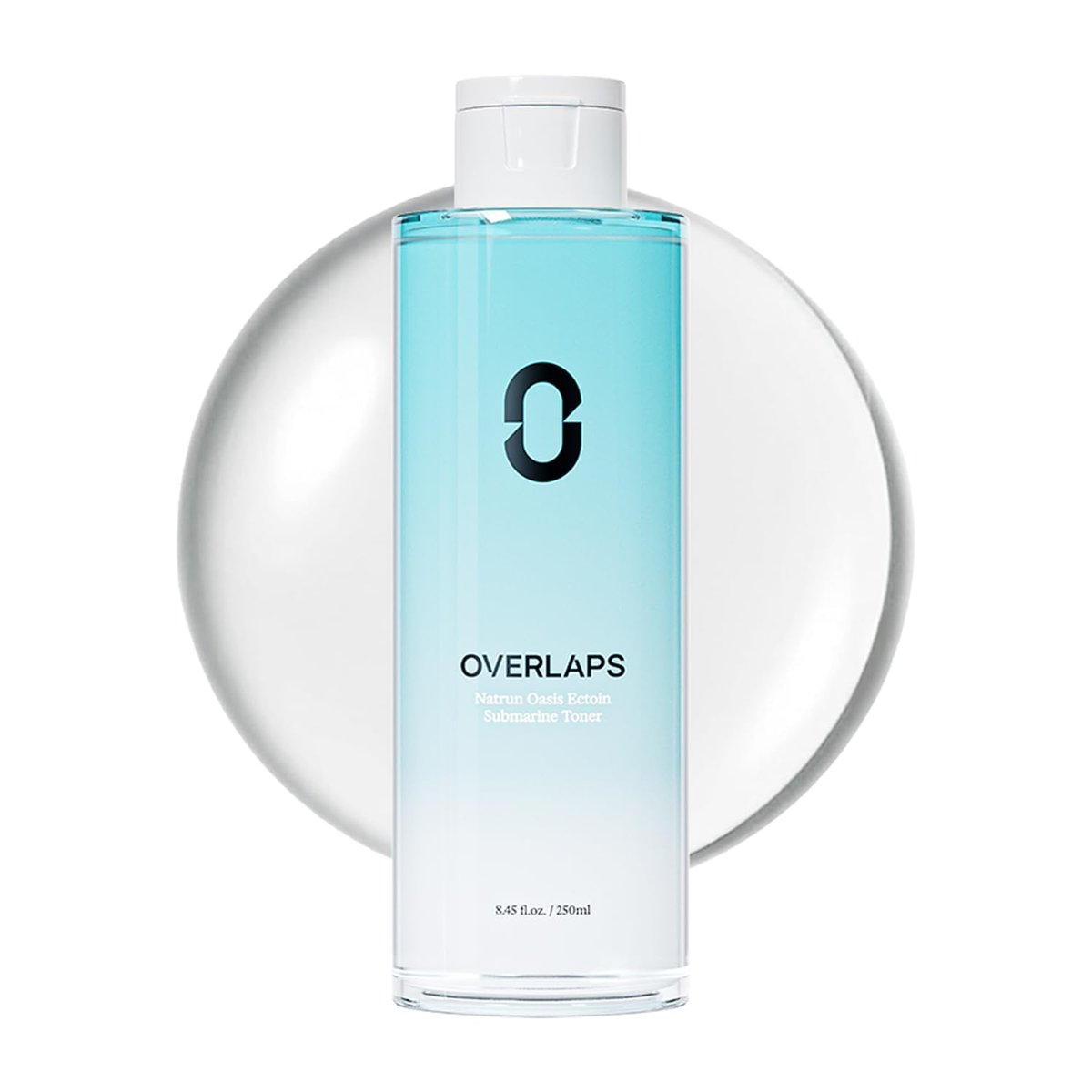 Overlaps 5000ppm Ectoin Calming Toner | Redness Relief & Barrier Repair for Sensitive & Blemish-Prone Skin | Glass Skin Hydration with Hyaluronic Acid & Panthenol | Korean Skincare, 8.45 fl. oz. Avelisse