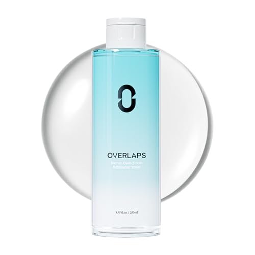 Overlaps 5000ppm Ectoin Calming Toner | Redness Relief & Barrier Repair for Sensitive & Blemish-Prone Skin | Glass Skin Hydration with Hyaluronic Acid & Panthenol | Korean Skincare, 8.45 fl. oz. Avelisse