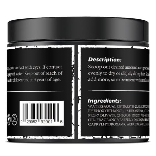 Crownnaturally CNNY Hair Pomade 4oz - Strong Hold & Medium Shine - Professional Barber Grade Styling Wax for Men - görsel 12