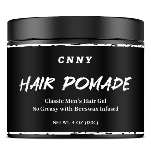 Crownnaturally CNNY Hair Pomade 4oz - Strong Hold & Medium Shine - Professional Barber Grade Styling Wax for Men - görsel 2