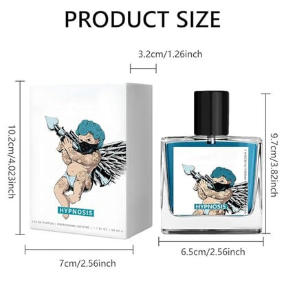 DICTAMNI Hypnosis 2.0 Pheromone-Infused Cologne for Men – Long Lasting Scent 50ml (1.7 oz)