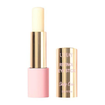 Anti-Aging Retinol Eye Stick - Dark Circle Corrector & Puffiness Reducer, All-in-One Eye Balm for Wrinkles & Under-Eye Bags, Infused with Caffeine, Vitamin C & Niacinamide, Hydrating & Firming