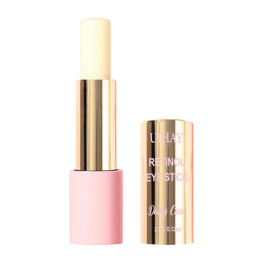 Anti-Aging Retinol Eye Stick - Dark Circle Corrector & Puffiness Reducer, All-in-One Eye Balm for Wrinkles & Under-Eye Bags, Infused with Caffeine, Vitamin C & Niacinamide, Hydrating & Firming