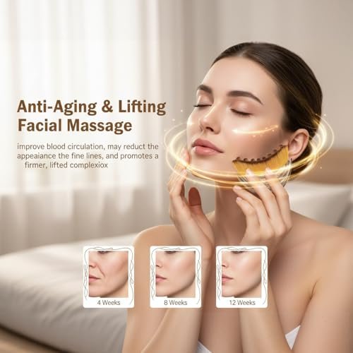Lymphatic Drainage Face Brush – Dry Brush for Face Lifting & Contour, Soft Bristles, Gua Sha Alternative for Reducing Puffiness & Face Sculpting - görsel 6