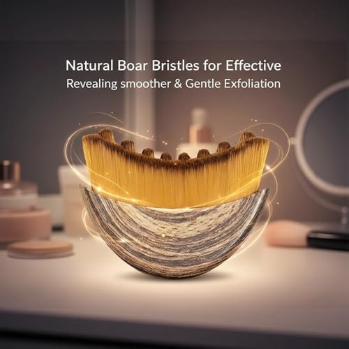 Lymphatic Drainage Face Brush – Dry Brush for Face Lifting & Contour, Soft Bristles, Gua Sha Alternative for Reducing Puffiness & Face Sculpting - görsel 10