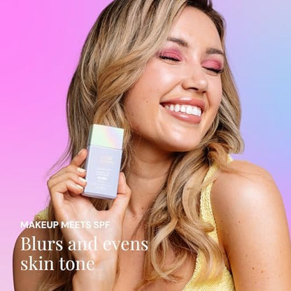 Naked Sundays CabanaGlow Sheer Tint Serum Drops SPF 50 Mineral Tinted Sunscreen - Non-Nano Zinc, Hyaluronic Acid & Skin-Perfecting Pigments, Lightweight Avelisse