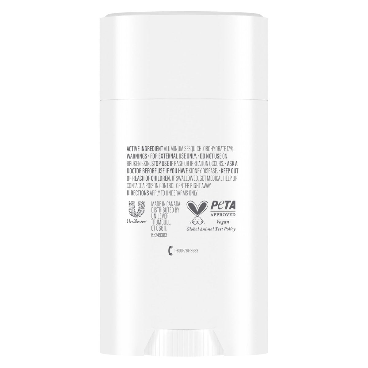 Dove Clinical + Care Antiperspirant Deodorant Invisible Solid Stick for Women, Fresh Peach with Nourishing Serum, 2.6 oz - görsel 3