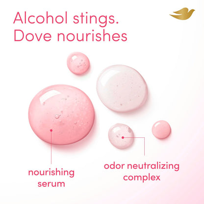 Dove Whole Body Deo Alcohol Free Deodorant Spray for Women, Berry Blush, 4 oz