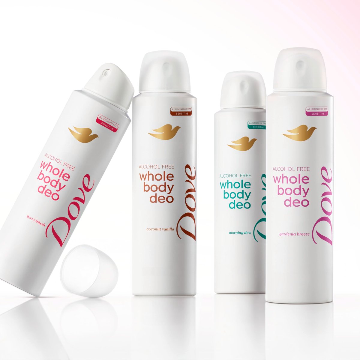 Dove Whole Body Deo Alcohol Free Deodorant Spray for Women, Berry Blush, 4 oz - görsel 13