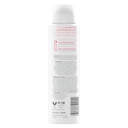 Dove Whole Body Deo Alcohol Free Deodorant Spray for Women, Berry Blush, 4 oz - görsel 4