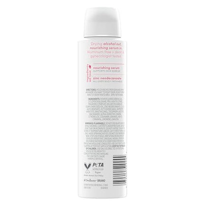 Dove Whole Body Deo Alcohol Free Deodorant Spray for Women, Berry Blush, 4 oz