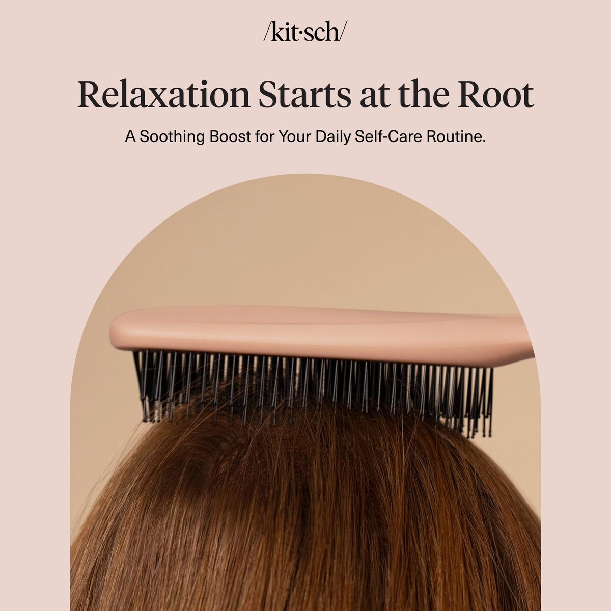 Kitsch Scalp Renewal Brush – Terracotta Exfoliating & Scalp Massager for Hair Growth, Gentle Head Massage Brush to Remove Buildup & Boost Circulation - görsel 17