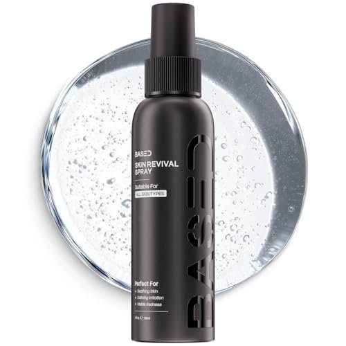 BASED Skin Revival Spray - Hypochlorous Acid Face Mist for Clearer-Looking Skin, Redness Relief & Soothing Irritation (4 Fl Oz) - görsel 2