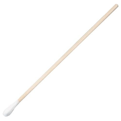 ForPro Premium Cotton-Tipped Wood Applicators - 200 Count Sterile Cotton Swabs with 6" Wood Handle, Individually Wrapped in Pairs for Medical, Personal Care, and Travel
