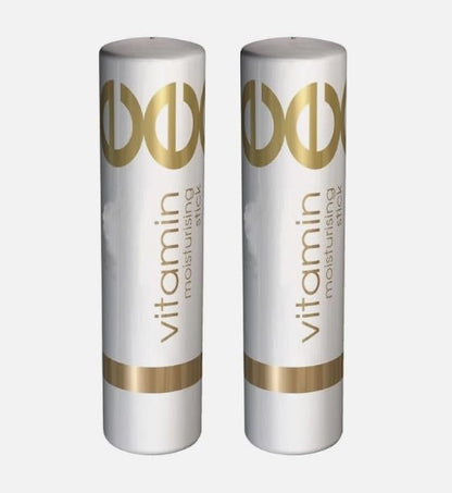 Vitamin E Lip Balm Chapstick - Moisturizing Lip Stick for Dry Lips, Natural 2 Pack, Made in USA Avelisse