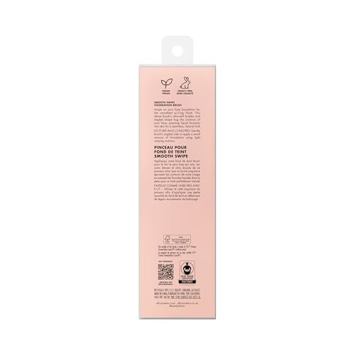 e.l.f. Smooth Swipe Foundation Brush – Face Makeup Brush for Natural Finish, Liquid & Cream Formulas, Vegan & Cruelty-Free - görsel 16