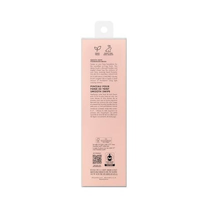 e.l.f. Smooth Swipe Foundation Brush – Face Makeup Brush for Natural Finish, Liquid & Cream Formulas, Vegan & Cruelty-Free