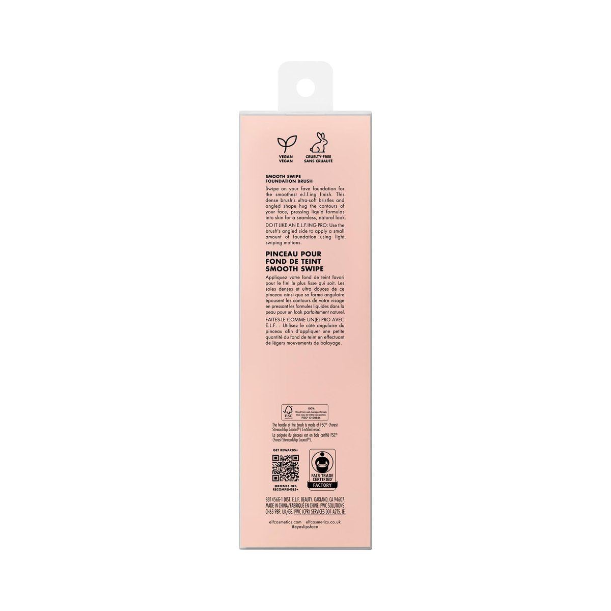 e.l.f. Smooth Swipe Foundation Brush – Face Makeup Brush for Natural Finish, Liquid & Cream Formulas, Vegan & Cruelty-Free - görsel 15