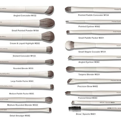 VYNESTRA 30-Piece Pro Grade Makeup Brush Set – Dense Ultra Soft Synthetic Bristles, Elegant Design for Foundation, Face Blending, Powder, Contour, Bronzer, Highlight, Concealer, Eyeshadow Avelisse