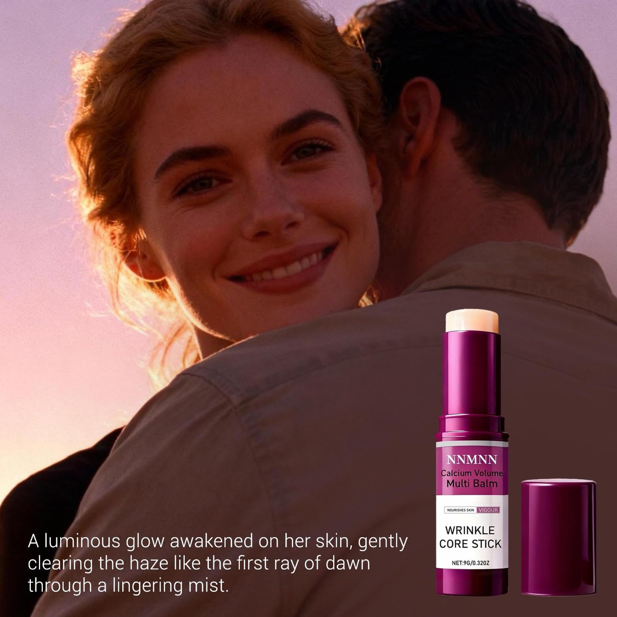 nnmnn Calcium Volume Multi Balm Stick - Hydrating & Firming Multi-Purpose Balm with Calcium Enriched Formula for Face, Eyes & Neck - görsel 7