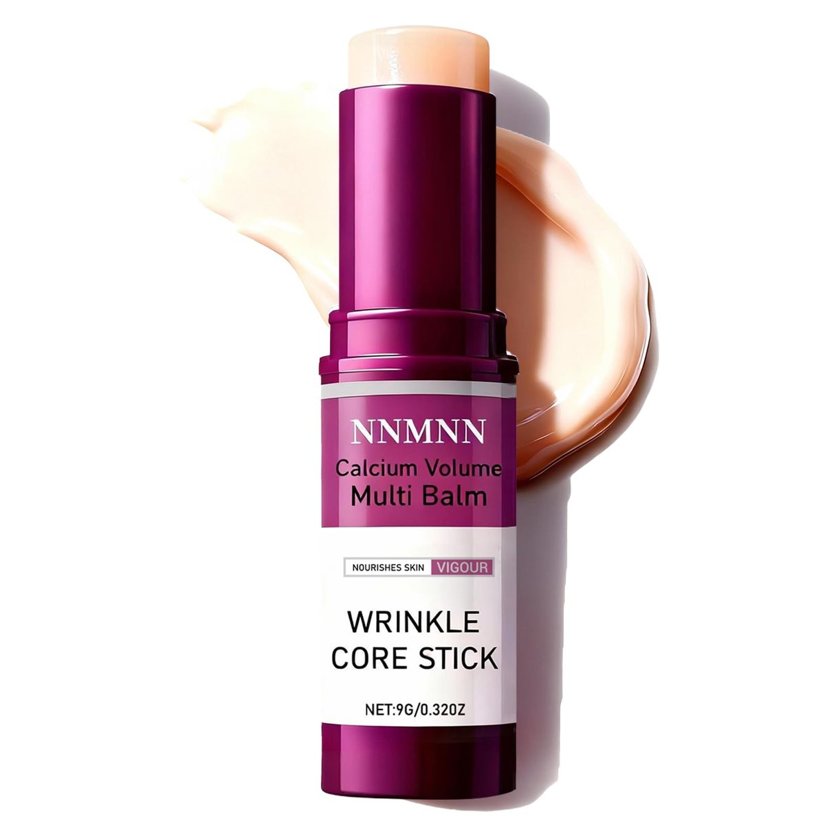 nnmnn Calcium Volume Multi Balm Stick - Hydrating & Firming Multi-Purpose Balm with Calcium Enriched Formula for Face, Eyes & Neck - görsel 1