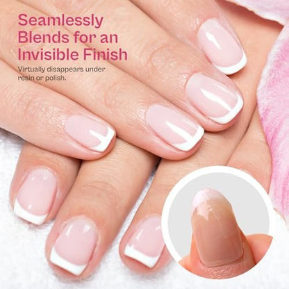Silk Wrap for Nails 46cm Cracked Nail Repair Kit - Fingernail Repair Patches for Splits, Cracks and Chips - Broken or Damaged Nail Bandages in Mesh Sheets for Natural or Gel Manicures