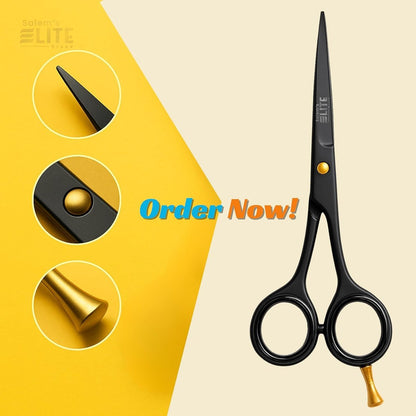 Professional Hair Cutting Scissors 6.5" – Premium High Carbon Stainless Steel Barber Shears for Men & Women – Sharp Ergonomic Hair Scissors for Salon & Home Use Avelisse