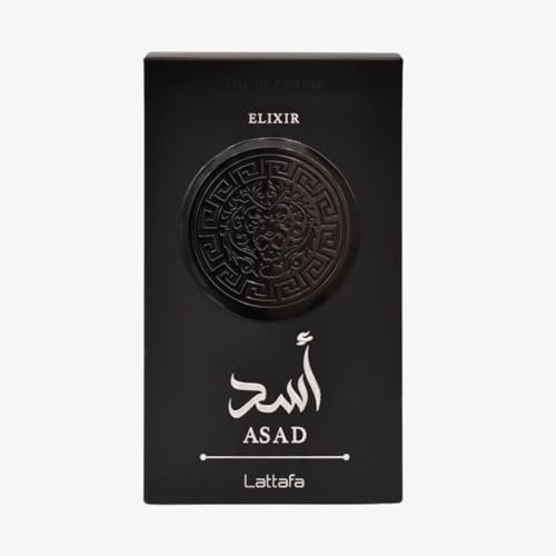 Lattafa Asad Elixir Eau de Parfum for Men – Spicy, Woody, Amber, Warm – Long-Lasting 3.4 oz (100 ml) - görsel 6