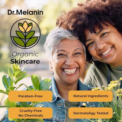 Dr. Melanin Lemon Turmeric Lip Balm for Dark Lips - Dermatologist-Founded Natural Moisturizer, Brightens & Evens Lip Tone, Vegan, 1.02 oz