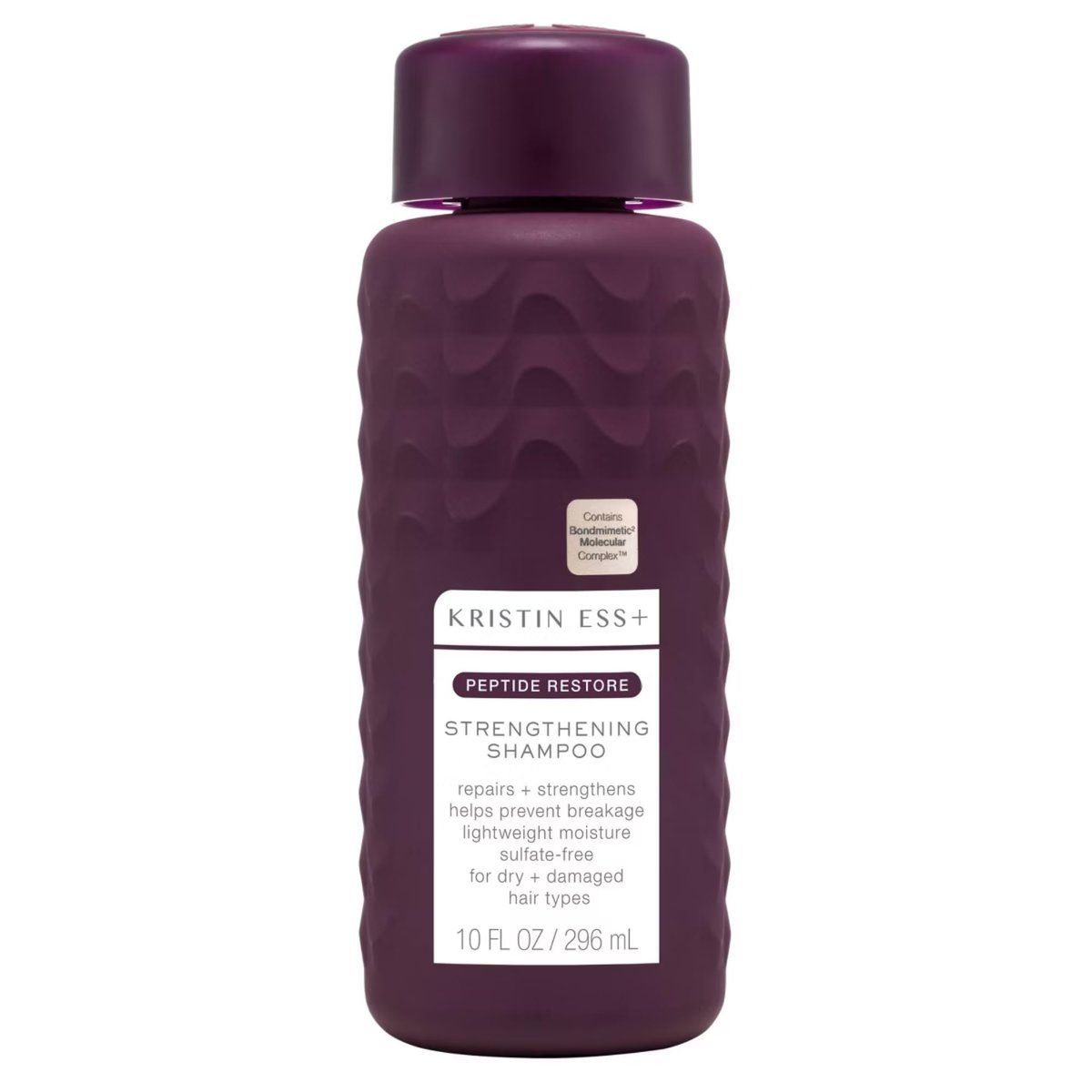 Kristin Ess+ Anti-Fade Moisturizing Shampoo with UV Color Shield & Peptide Technology - Sulfate Free, Paraben Free, Vegan, 10 fl oz Avelisse