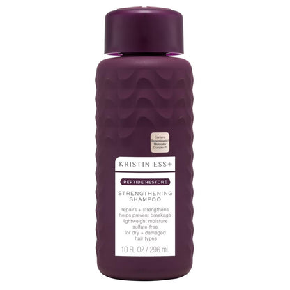 Kristin Ess+ Anti-Fade Moisturizing Shampoo with UV Color Shield & Peptide Technology - Sulfate Free, Paraben Free, Vegan, 10 fl oz Avelisse