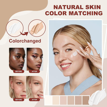 Rise Luxus Ultrablend 4 In 1 Foundation – 2025 Upgrade, Match Skin Color, SPF 50, Glowing Hydrating Waterproof Makeup Avelisse