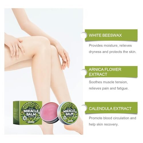 Senzion Official Balm 2 Pack - Natural Ingredients for Legs, Arms, Back | Senzion Miracle Balm - görsel 8