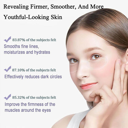 NOVALIFT Kunnozz Micro Eye Patches – Under Eye Patches for Puffy Eyes & Dark Circles, Smile Line & Forehead Hydrating Anti-Wrinkle Masks (2 Boxes, 3 Pairs Each) Avelisse
