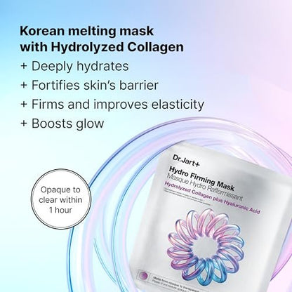 Dr.Jart+ Hydro Firming Korean Face Mask with Collagen and Hyaluronic Acid - 1 Sheet Mask