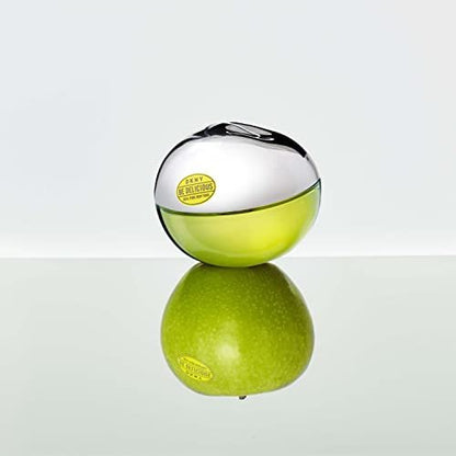 DKNY Be Delicious for Women - 4 Piece Gift Set: 3.4 oz EDP Spray, 0.5 oz EDP Spray, 3.4 oz Body Lotion, Pouch Avelisse