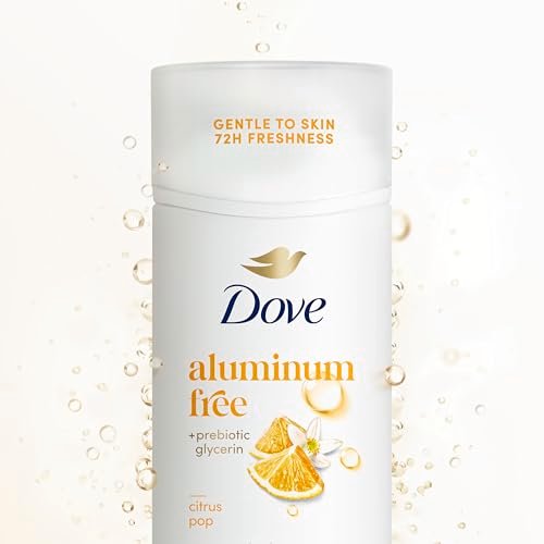 Dove Deodorant Stick Citrus Pop, Aluminum Free 72 Hour Odor Protection for Women & Men, 2.4 oz - görsel 14