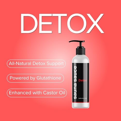 Sweet Vibes Sauna Sauce Detox – All-Natural Sauna Lotion with Glutathione & Castor Oil, Cooling Eucalyptus Peppermint Lotion for Detox, Recovery & Longer Sauna Sessions (6 oz) Avelisse