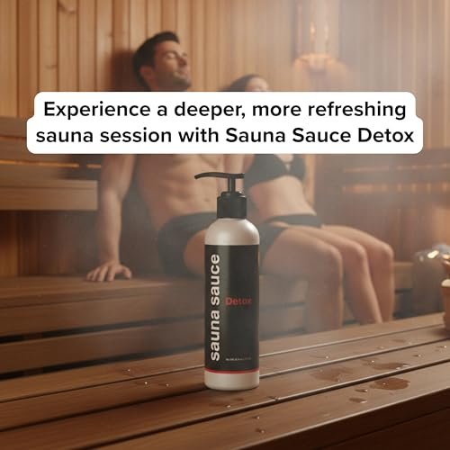 Sweet Vibes Sauna Sauce Detox – All-Natural Sauna Lotion with Glutathione & Castor Oil, Cooling Eucalyptus Peppermint Lotion for Detox, Recovery & Longer Sauna Sessions (6 oz) Avelisse
