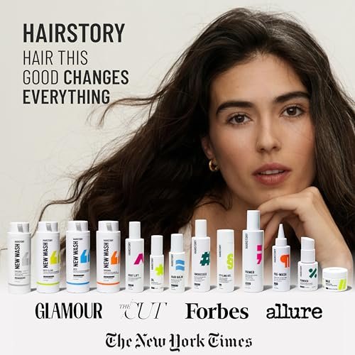 Hairstory Styling Gel – Curl Defining Gel for Wavy, Curly & Coily Hair, Flexible Frizz Control, Heat Protection up to 450°F, Non-Crunchy, 8 Fl Oz Avelisse