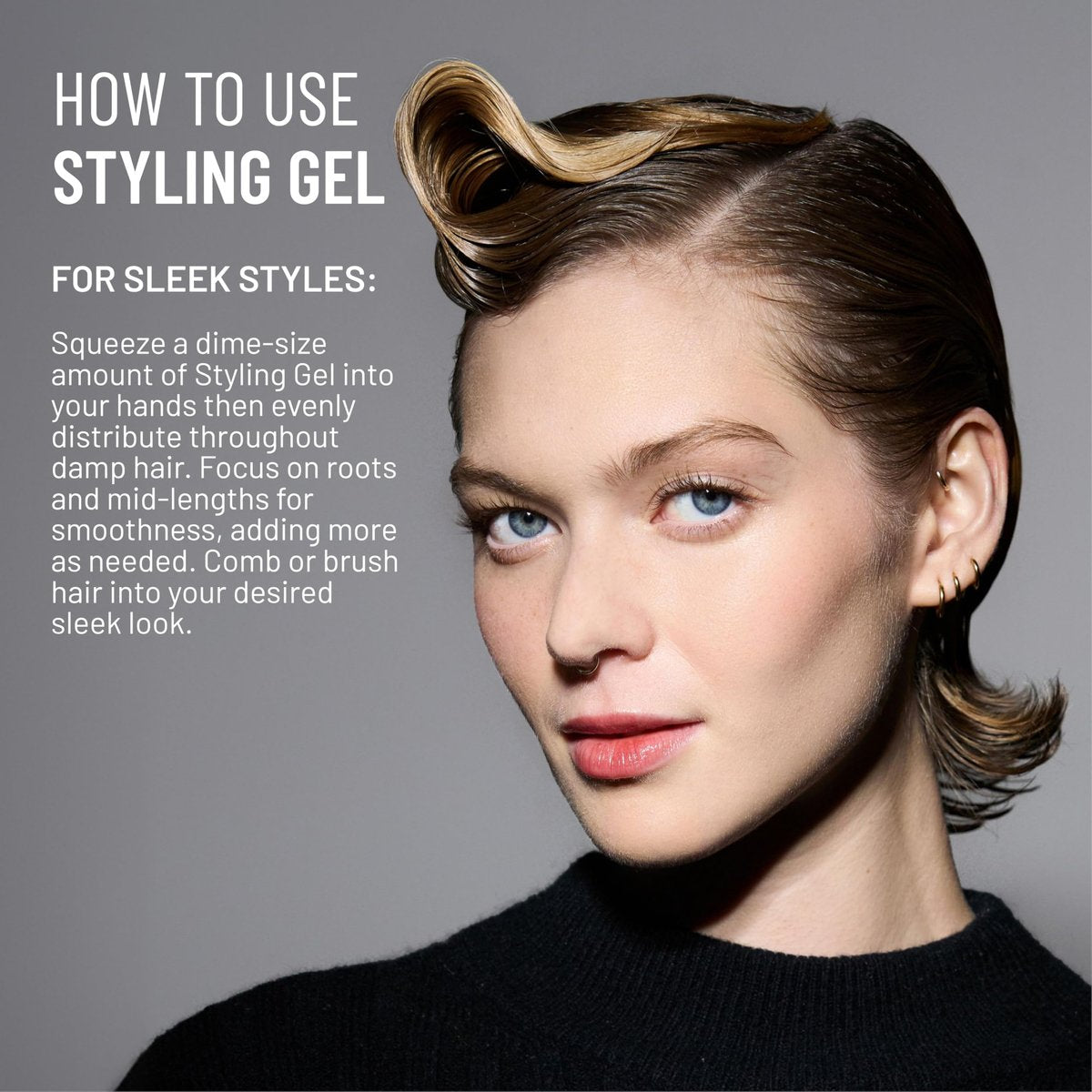 Hairstory Styling Gel – Curl Defining Gel for Wavy, Curly & Coily Hair, Flexible Frizz Control, Heat Protection up to 450°F, Non-Crunchy, 8 Fl Oz Avelisse