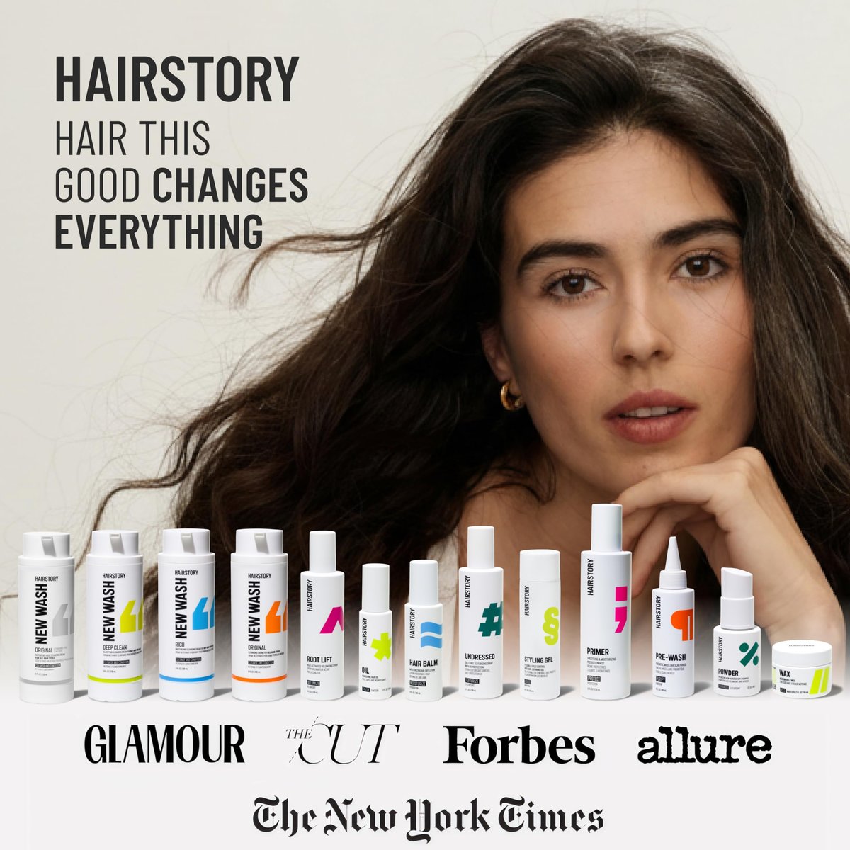 Hairstory Styling Gel – Curl Defining Gel for Wavy, Curly & Coily Hair, Flexible Frizz Control, Heat Protection up to 450°F, Non-Crunchy, 8 Fl Oz Avelisse