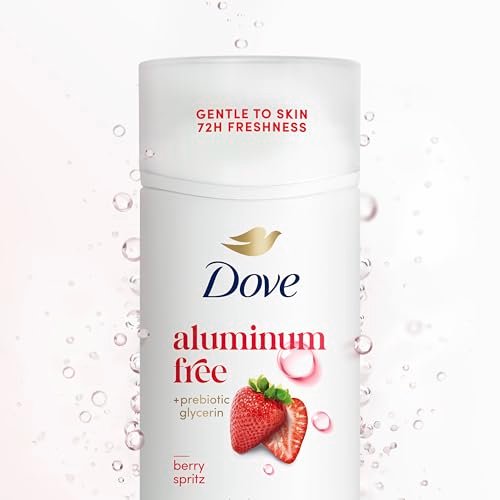 Dove Deodorant Stick Berry Spritz - 72 Hour Odor Protection, Aluminum Free, 2.4 oz - görsel 8