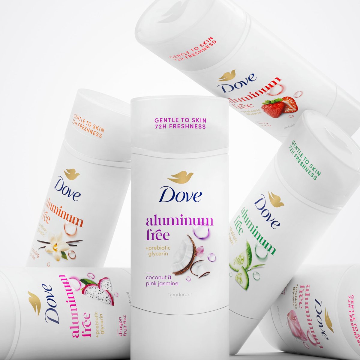 Dove Deodorant Stick Berry Spritz - 72 Hour Odor Protection, Aluminum Free, 2.4 oz - görsel 13